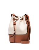 cream balloon bucket bag