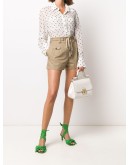 high-rise tie-waist shorts