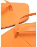 square-toe flip flop sandals