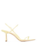 75mm snakeskin-effect slingback sandals