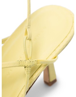 75mm snakeskin-effect slingback sandals