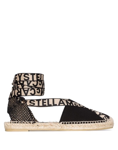 Gaia logo strap espadrilles