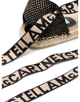 Gaia logo strap espadrilles