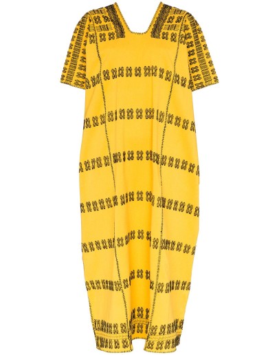 short sleeve khaftan dress