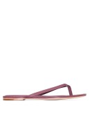 square-toe flip-flop sandals