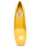 patent leather 85mm pumps