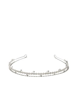 18kt white gold diamond Le Jardin Tiara