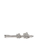 18kt white gold diamond Miss Daisy double flower hairpin