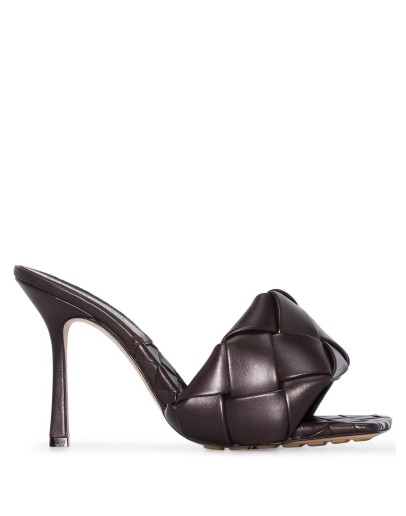 BV Lido Intrecciato 95mm sandals