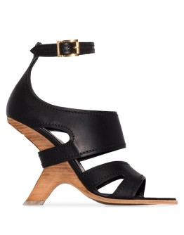 No.13 105 wedge leather sandals