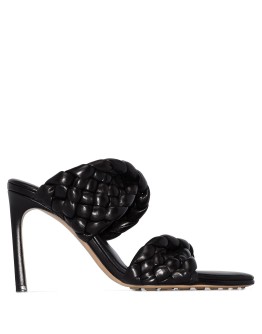 BV Curve 100mm leather sandals 