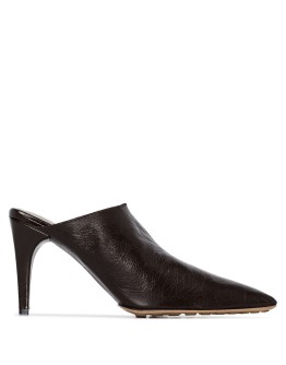 85mm leather mules