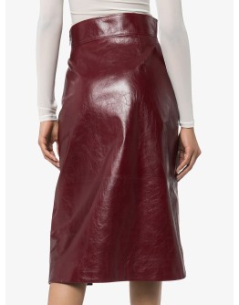leather pencil skirt