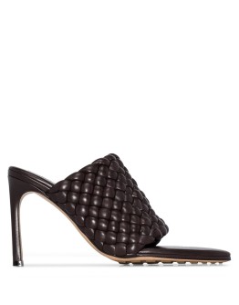 Intrecciato strap 95mm mules