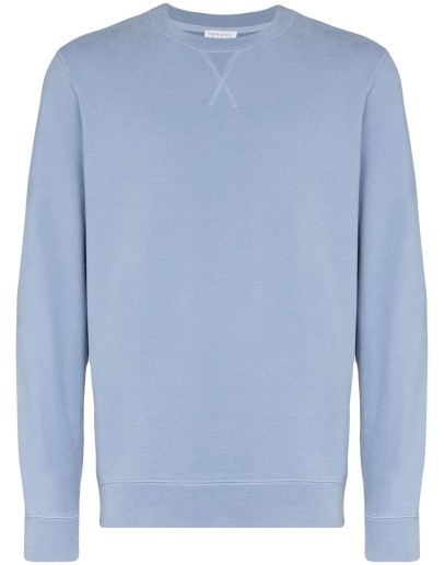 loopback long-sleeve sweatshirt