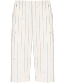 Double G striped shorts