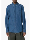 button-down denim shirt