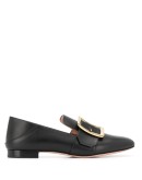 Janelle buckled slip-on loafers