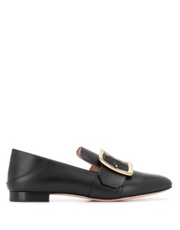 Janelle buckled slip-on loafers