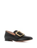 Janelle buckled slip-on loafers