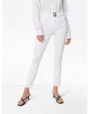 belted high-rise jeans