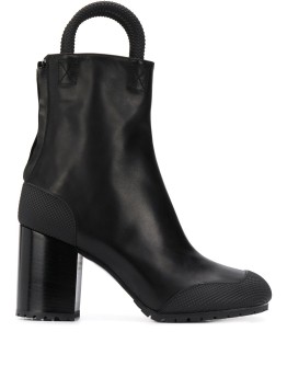 back zip boots