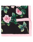 rose print scarf