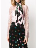 rose print scarf