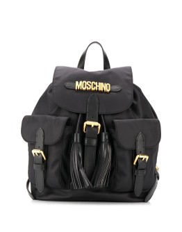 logo tassel backpack