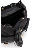 logo tassel backpack
