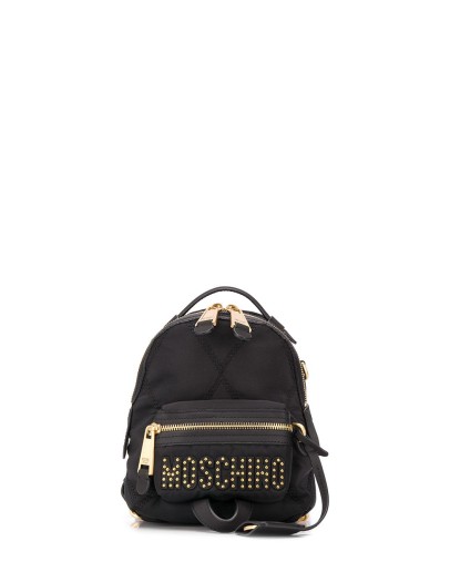 mini studded logo backpack