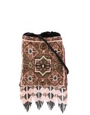 beaded bucket bag