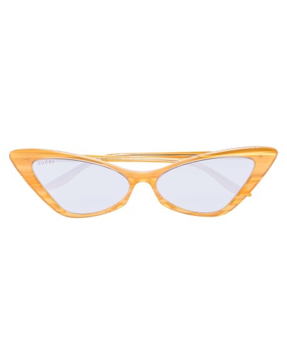 cat-eye tinted sunglasses