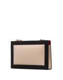 Zabuton leather shoulder bag