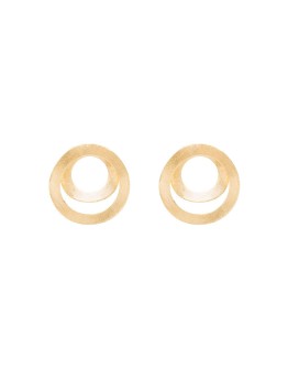 gold-plated Joined At The Hoop Doré earrings