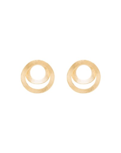 gold-plated Joined At The Hoop Doré earrings