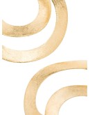 gold-plated Joined At The Hoop Doré earrings