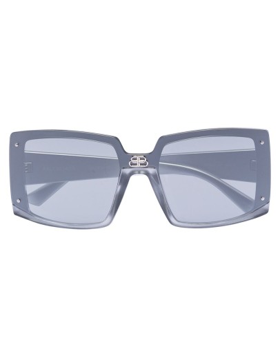 square-frame tinted sunglasses