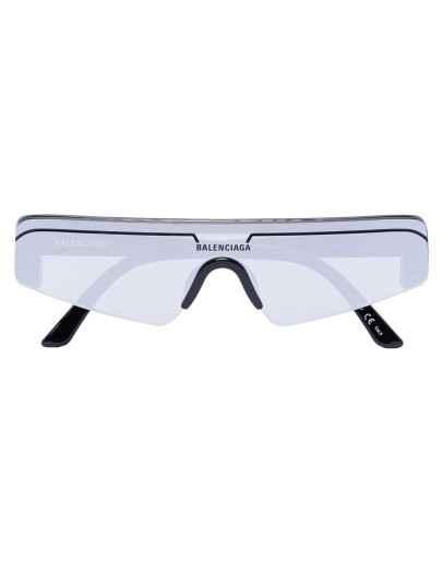 Ski rectangular-frame sunglasses