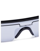 Ski rectangular-frame sunglasses