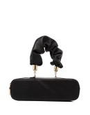 Furoshiki leather box bag