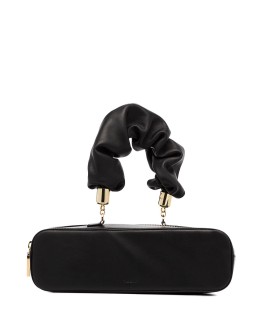 Furoshiki leather box bag