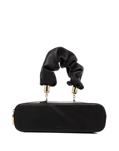 Furoshiki leather box bag