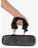 Furoshiki leather box bag