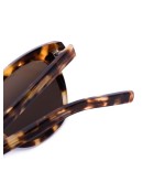 Havana frame tortoiseshell sunglasses