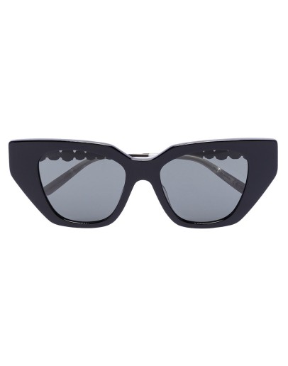 cat-eye crystal-embellished sunglasses