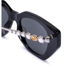 cat-eye crystal-embellished sunglasses