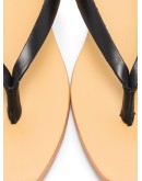 Basik leather flip flops