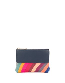 striped pouch