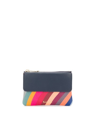 striped pouch